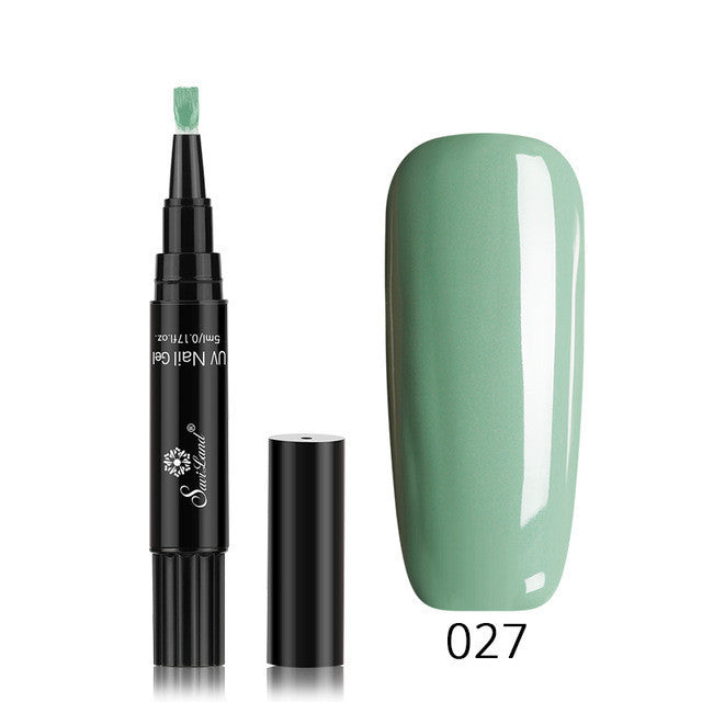 3 In 1 Gel Nail Varnish Pen Glitter One Step Nail Art Gel Polish Hybrid 3 In 1 Gel Nail Varnish Pen Glitter One Step Nail Art Gel Polish Hybrid